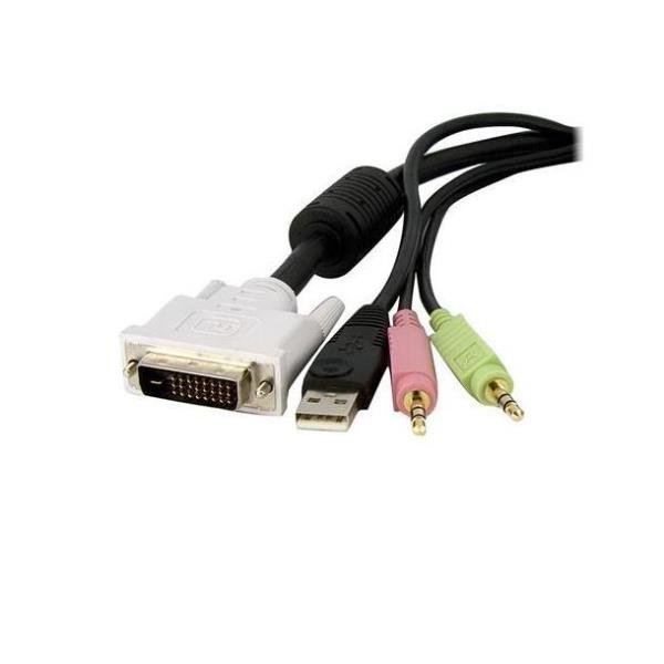 StarTech.com Cavo KVM switch DVI-D Dual Link USB …