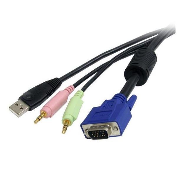 StarTech.com Cavo switch KVM VGA USB 4 in …