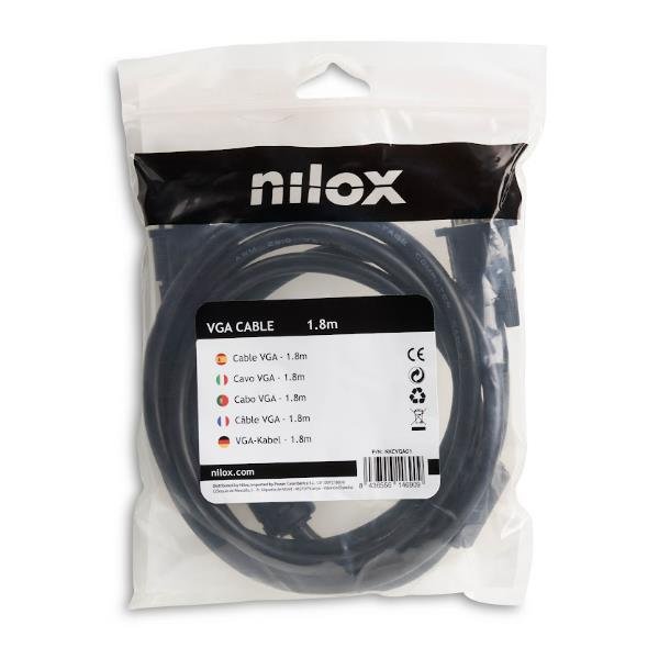 Nilox - Cavo VGA - HD-15 (VGA) (M) …