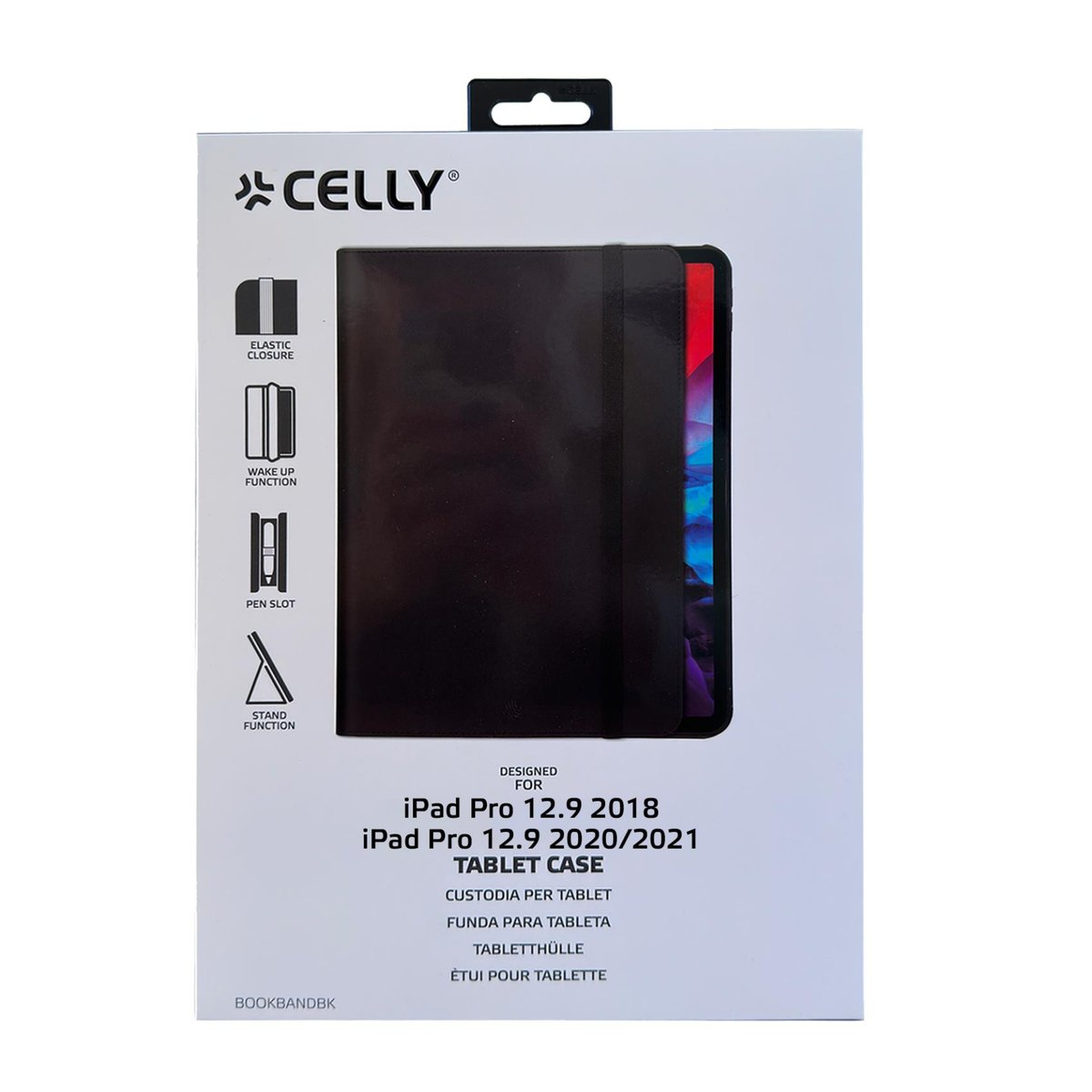Celly BookBand - Flip cover per tablet - …