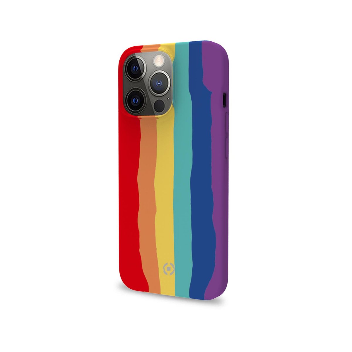 Celly Rainbow - Cover per cellulare - silicone …