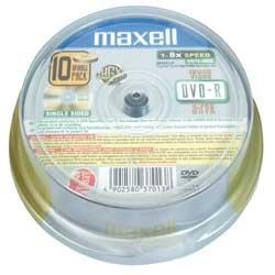 Maxell - 10 x DVD-R - 4.7 GB …