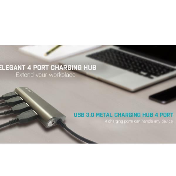 i-Tec USB 3.0 Metal Charging HUB - Hub …