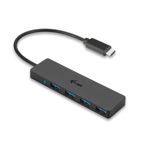 i-Tec USB-C Slim Passive Hub - Hub - …