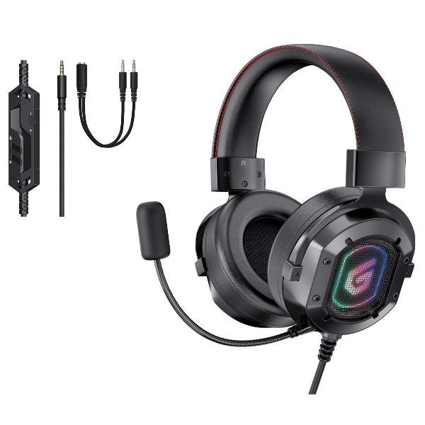 Conceptronic ATHAN03B - Cuffie con microfono - dimensione …
