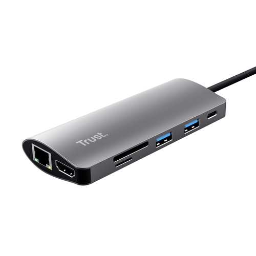 Trust Dalyx 7-in-1 USB-C Multiport Adapter - Docking …