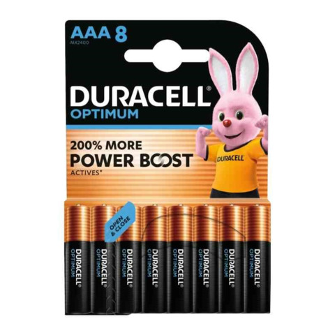 Duracell Optimum - Batteria 8 x AAA - …