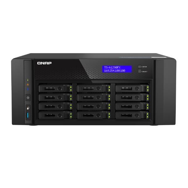 QNAP TS-h1290FX - Server NAS - 12 alloggiamenti …