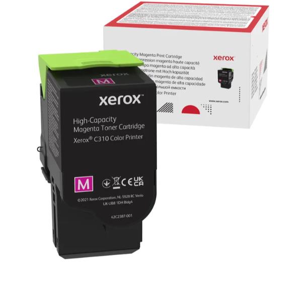 XEROX C310 TONER MAGENTA ALTA CAPACITA' PER C310/DNI, …