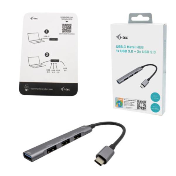 i-Tec - Hub - 1 x SuperSpeed USB …