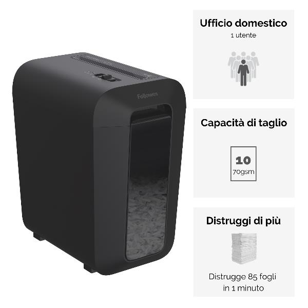 Fellowes Distruggi Documenti LX65