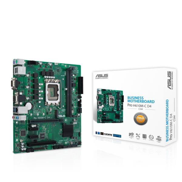 ASUS PRO H610M-C D4-CSM - Scheda madre - …