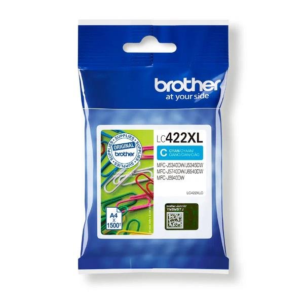 Brother LC422XLC - Alta resa - ciano - …