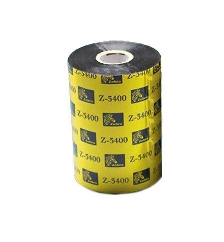 Zebra 3400 Wax/Resin - Nero - 110 mm …