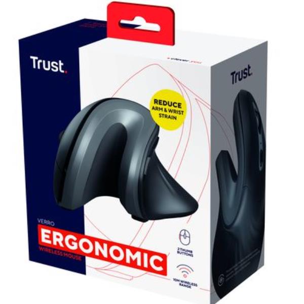 Trust Verro - Mouse verticale - ergonomico - …