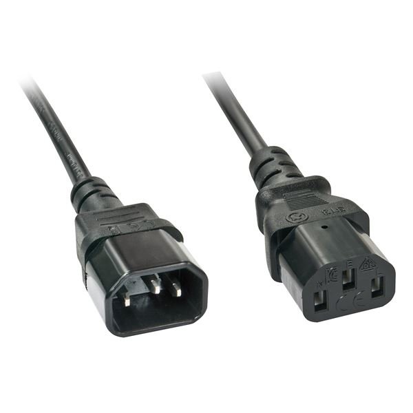 Lindy IEC-Mains Extension Cable - Cavo di alimentazione …