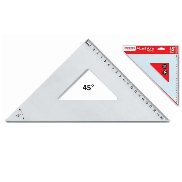 ARDA Aluminium Profil - Righello - 25 cm …