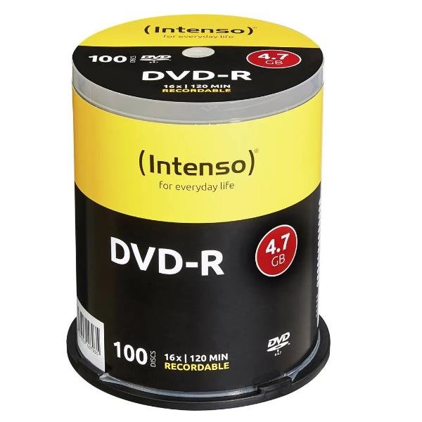 Intenso - 100 x DVD-R - 4.7 GB …