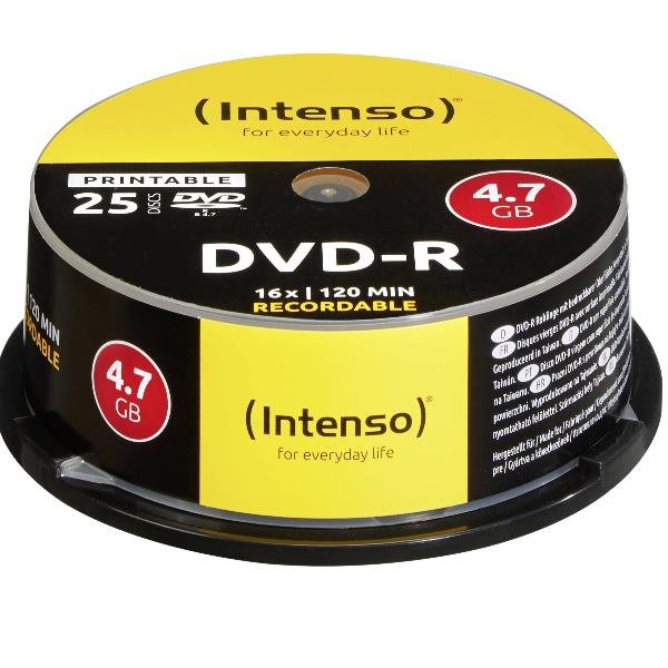 Intenso - 25 x DVD-R (G) - 4.7 …
