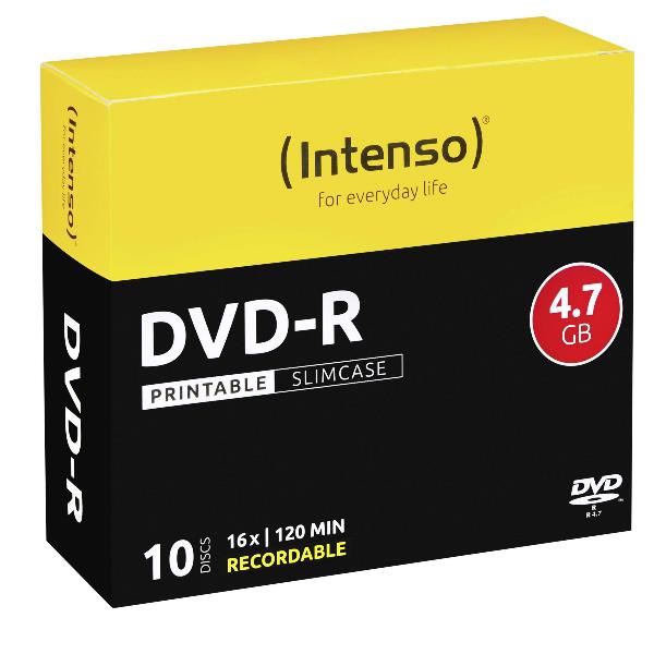Intenso - 10 x DVD+R - 4.7 GB …