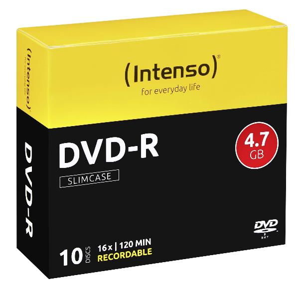 Intenso - 10 x DVD-R - 4.7 GB …