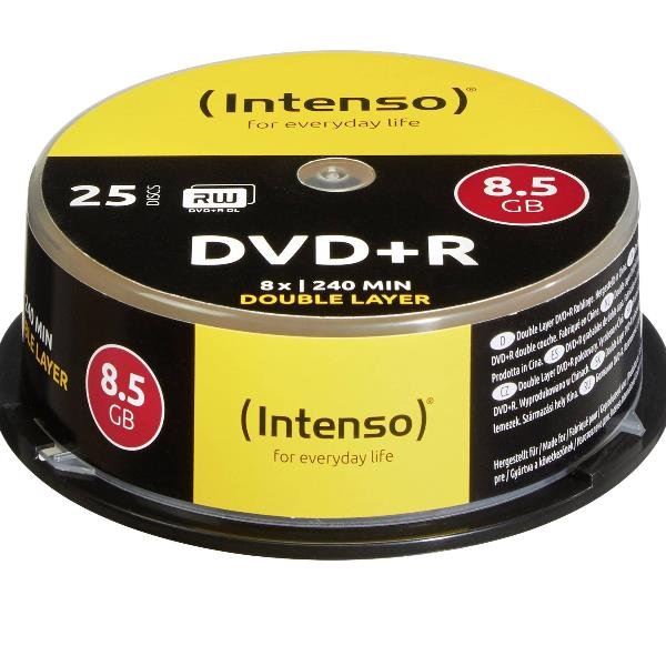 Intenso - 25 x DVD+R DL - 8.5 …