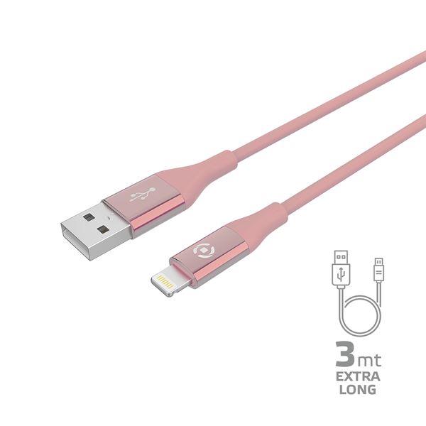 Celly USBLIGHTCOL3M - Cavo Lightning - USB maschio …