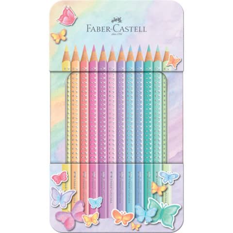 Faber-Castell SPARKLE - Pastello colorato - colori assortiti …