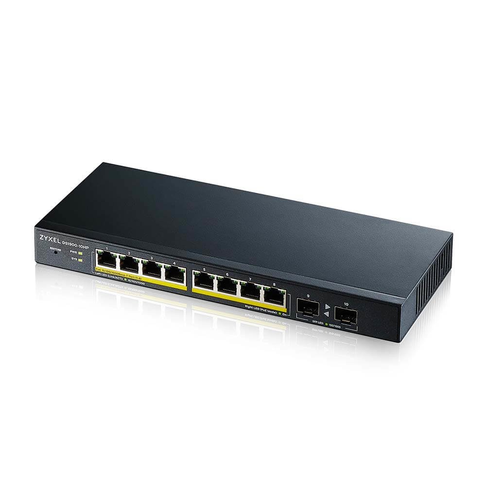 Zyxel GS1900-10HP - Switch - intelligente - 8 …