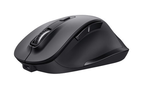 Mouse wireless Fyda - ricaricabile - nero - …