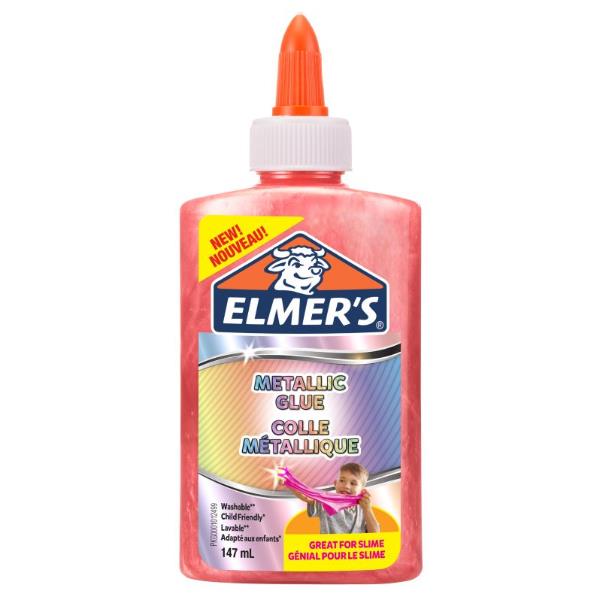 Colla liquida Slime - rosa metallizzato - flacone …