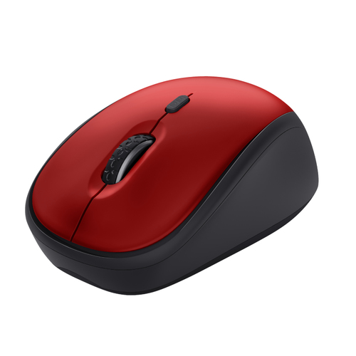 Mouse wireless Yvi+ - silenzioso - rosso - …