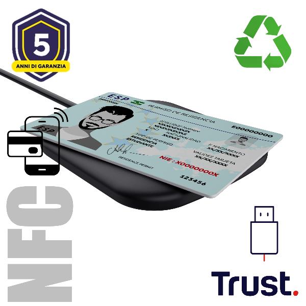 Lettore di smart card contactless - Trust