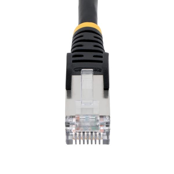StarTech.com 1m CAT6a Ethernet Cable - Black - …