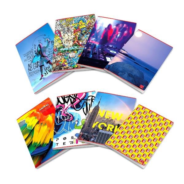Maxiquaderno assortimento Ragazza - A4 - 1 rigo …