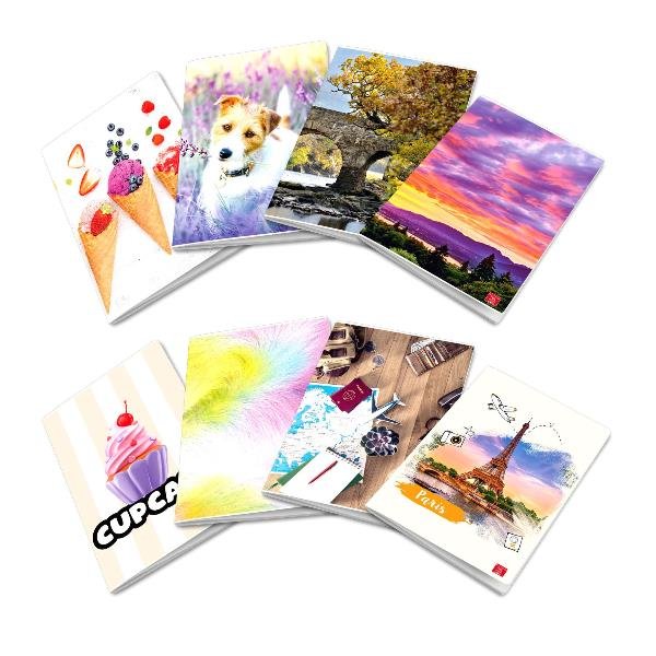 Maxiquaderno assortimento Ragazza - A4 - 4 mm …
