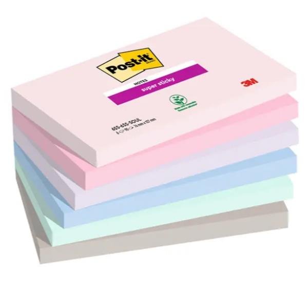 Post-it Super Sticky 655-6SS-SOUL - Blocchi - 127 …
