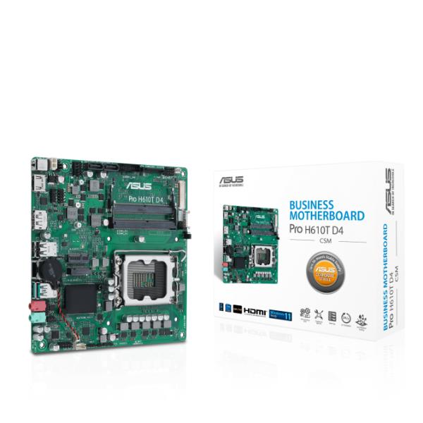 ASUS Pro H610T D4-CSM - Scheda madre - …