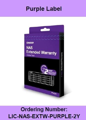 QNAP Extended Warranty Purple Label - Contratto di …