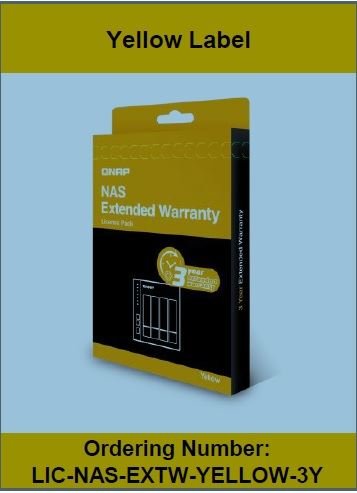 QNAP Extended Warranty Yellow Label - Contratto di …