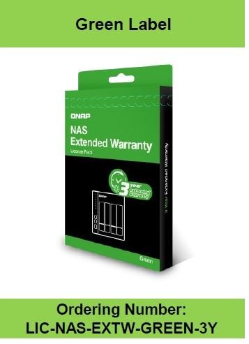 QNAP Extended Warranty Green Label - Contratto di …