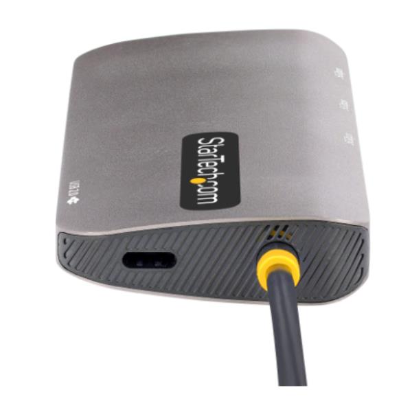StarTech.com USB C Multiport Adapter, 4K 60Hz HDMI …
