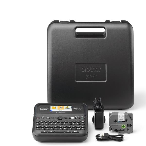 Brother - Etichettatrice da tavolo Bluetooth PTD610 - …