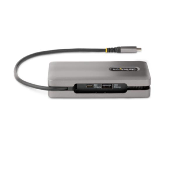 StarTech.com USB-C Multiport Adapter, 4K 60Hz HDMI/DP Video, …