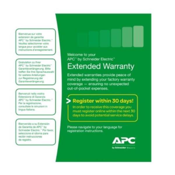 APC Extended Warranty - Contratto di assistenza esteso …