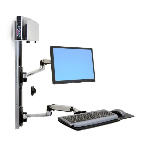 Ergotron LX Wall Mount System - Kit montaggio …