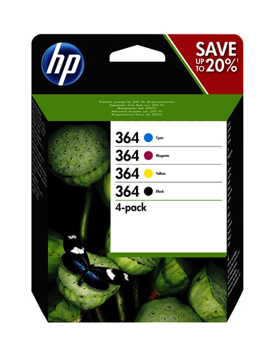 HP N9J73AE N364 CMYK INK CARTRIDGE