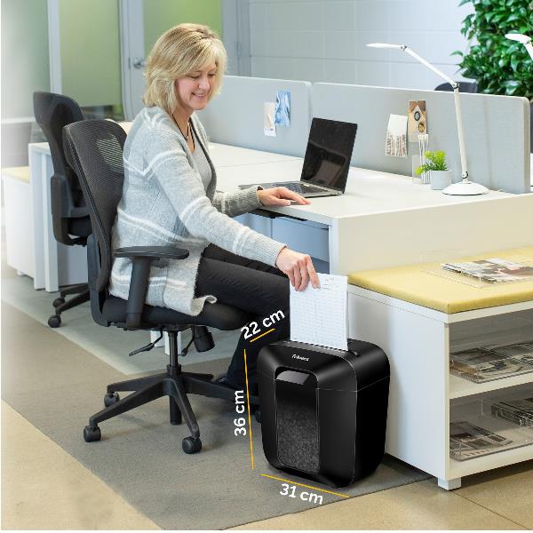 Fellowes Powershred LX25M - Distruggidocumenti - taglio mini …