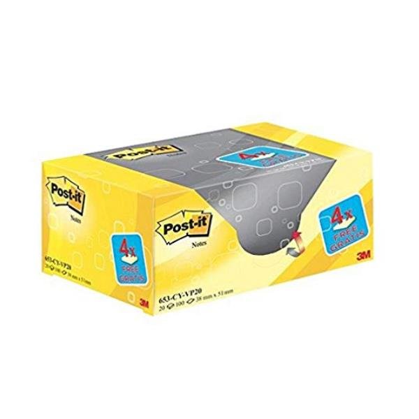 VALUE PACK FOGLIETTI POST-IT GIALLO CANARY 653 16 …