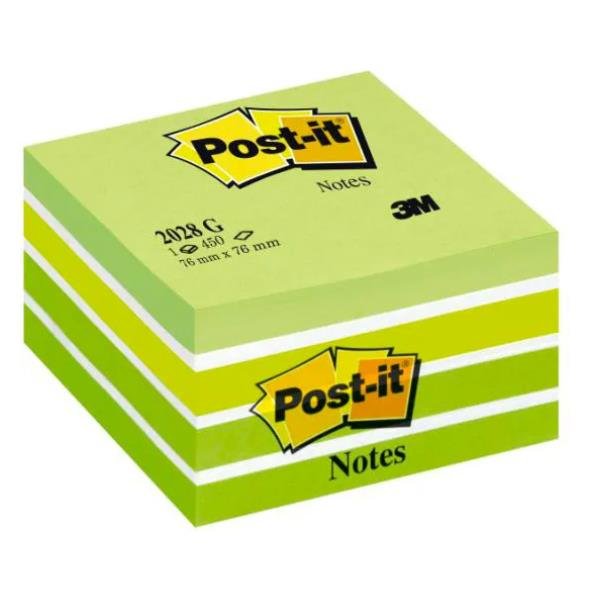 Foglietti riposizionabili Post-it® Notes Cubo Neon 76x76 mm …